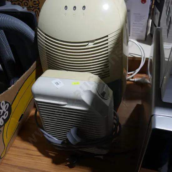 Dehumidifier and fan heater