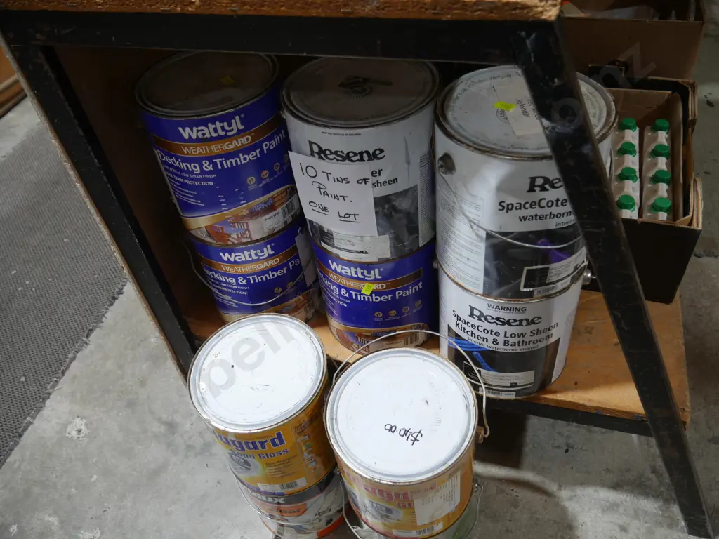 Tins of paint Image 1++