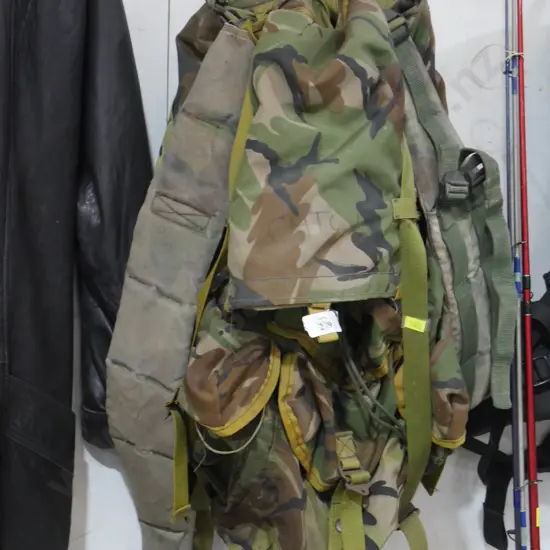 Camo back pack