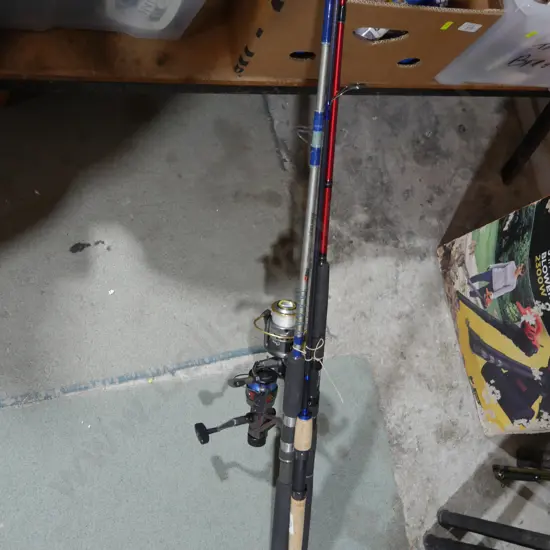 3 fishing rods