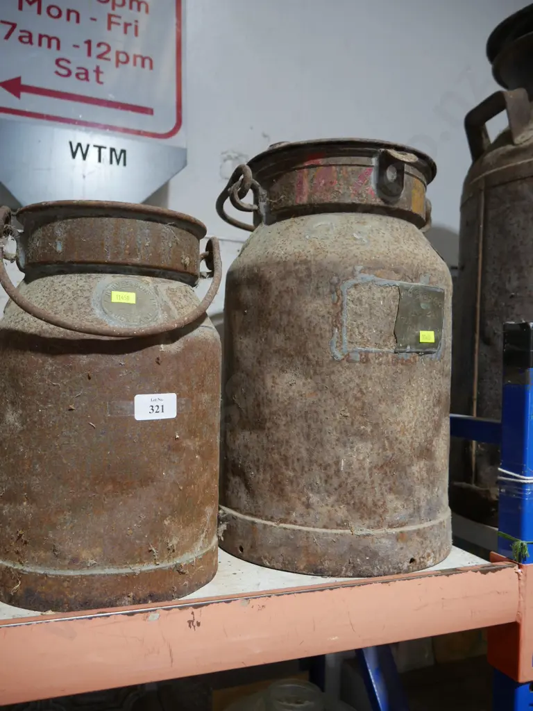 Two milk cans Image 1++