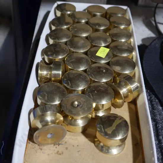 Brass drawer knobs