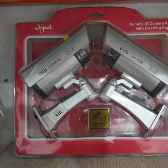 Dummy security cameras