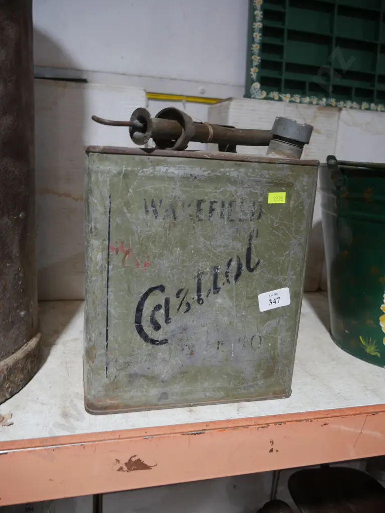 Castrol petrol tin Image 1++
