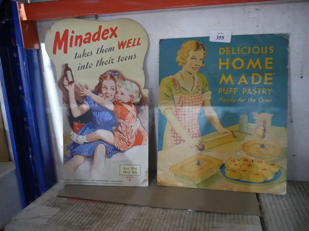 2 old adverts Image 1++
