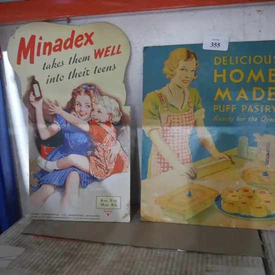 2 old adverts