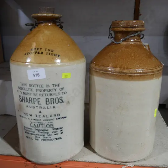 Sharp Bros stone bottle etc