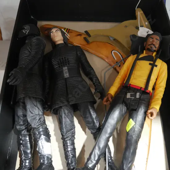 Star wars figures etc