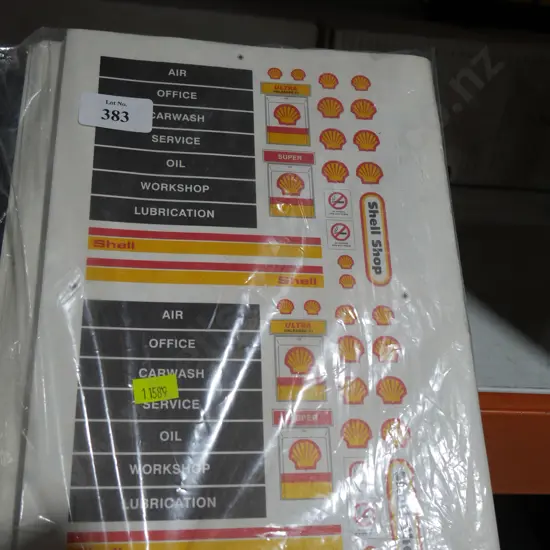 Shell shop decals
