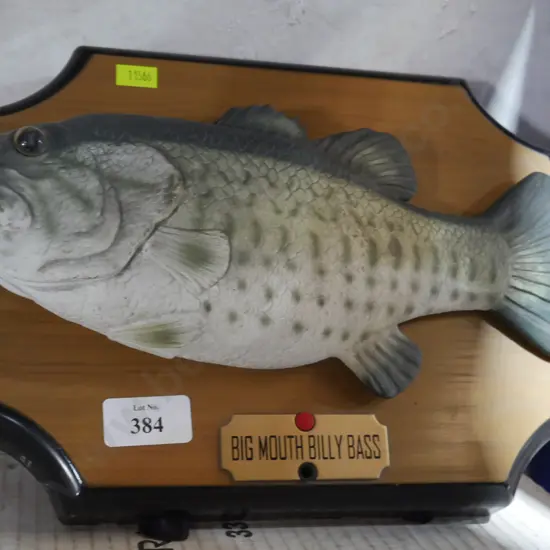 Big mouth Billy bass singing fish