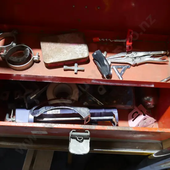 Toolbox and contents