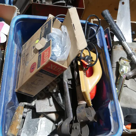 Jigsaw, shears, trowels etc