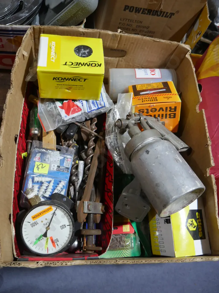 Spray gun drill bits etc Image 1++
