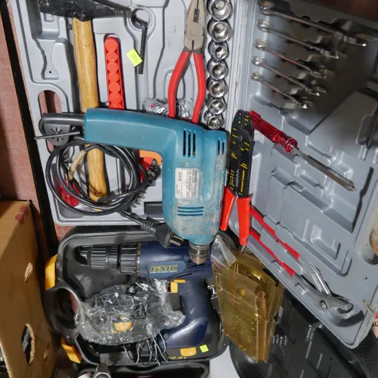 Toolset battery drill