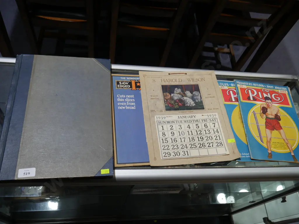 1939 calendar, magazines etc Image 1++