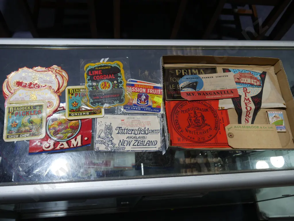 Vintage labels etc Image 1++