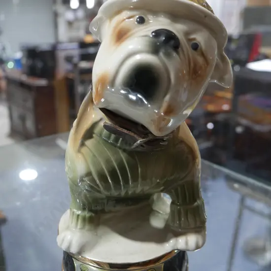 Jim Beam bulldog decanter
