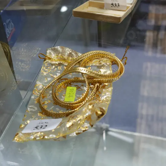 Gold necklace