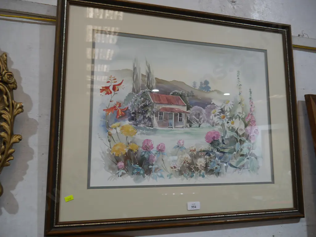 Framed watercolour Image 1++