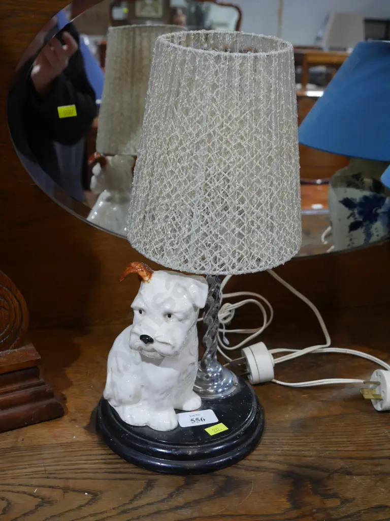 Terrier dog table lamp Image 1++
