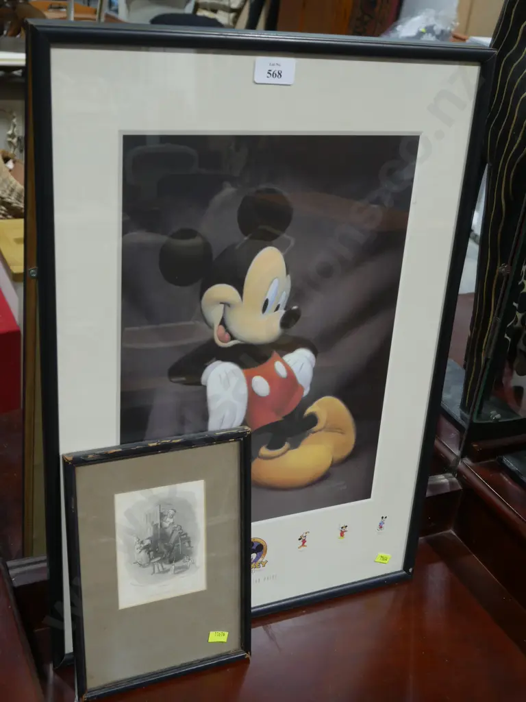 Mickey mouse limited edition print etc Image 1++