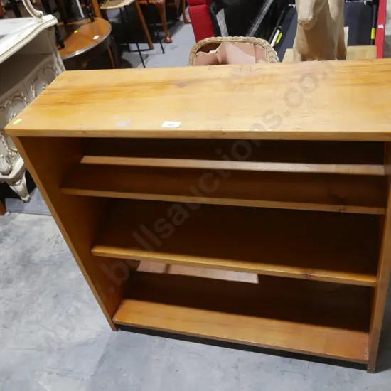 Wooden bookcase