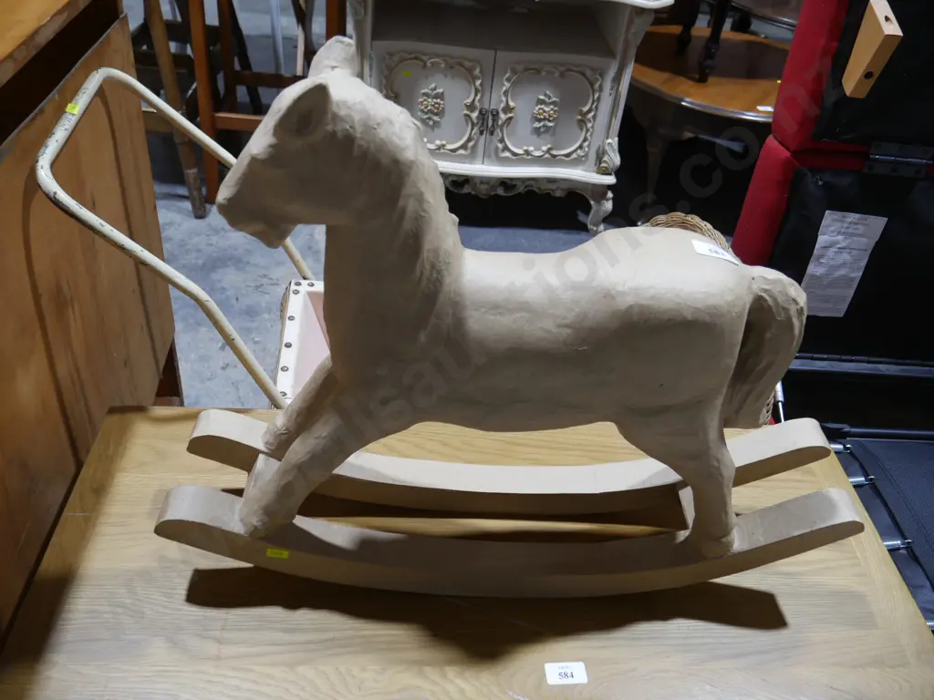 Cardboard rocking horse Image 1++