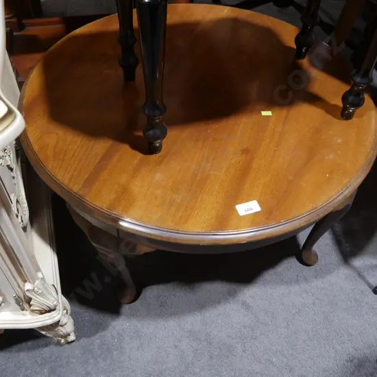 Round coffee table