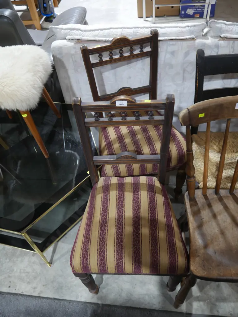 Two dining chairs Image 1++