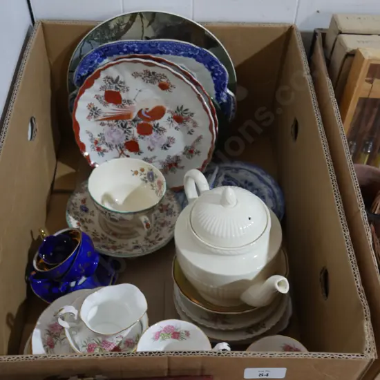 Assorted china