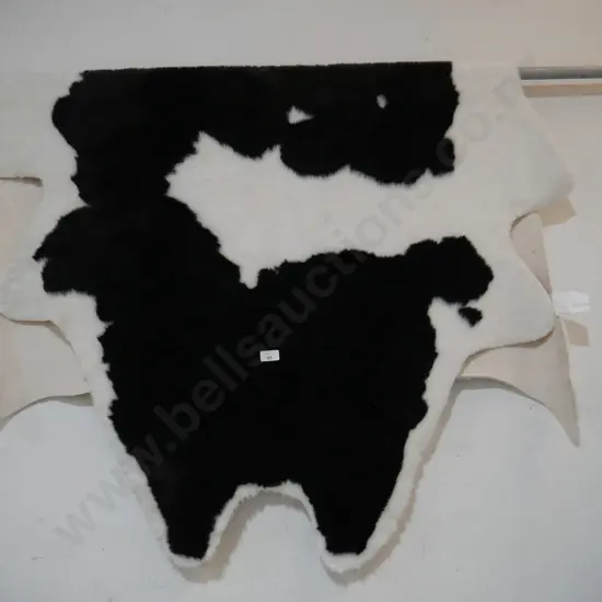 Faux cowhide