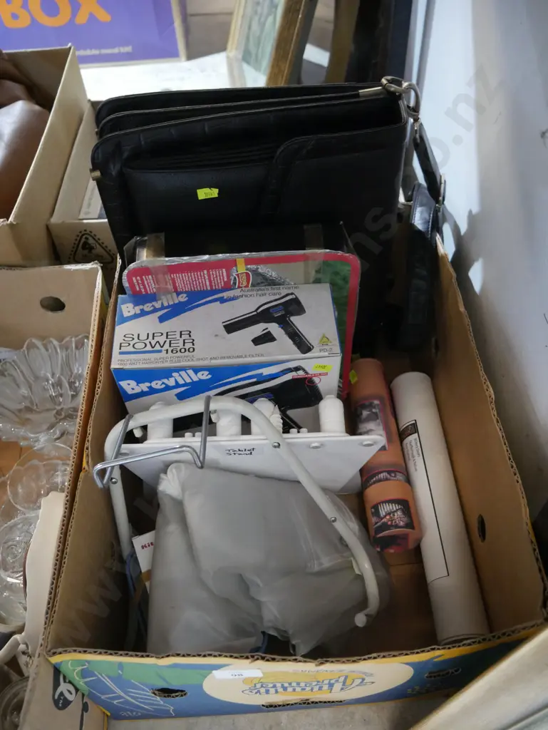Hair dryer, briefcase, tablet stand etc Image 1++