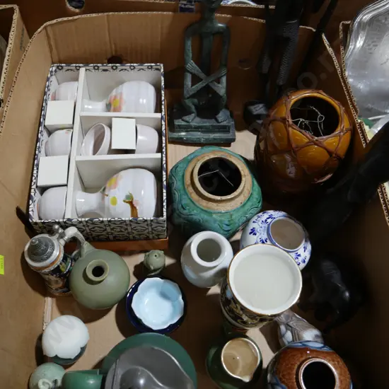 Pottery etc