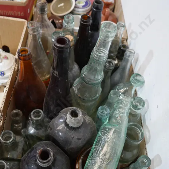 Assorted bottles