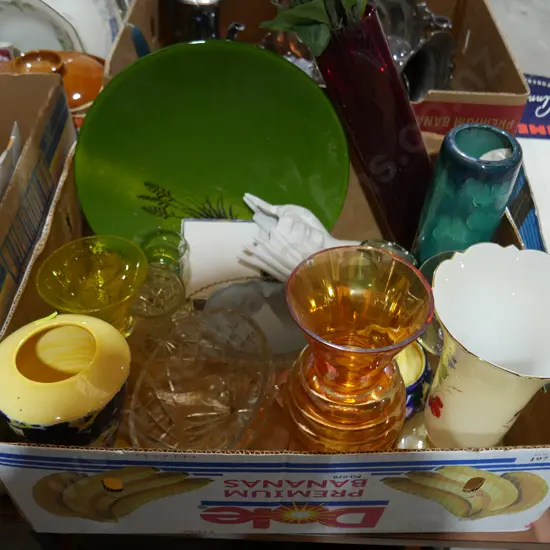 Glassware etc