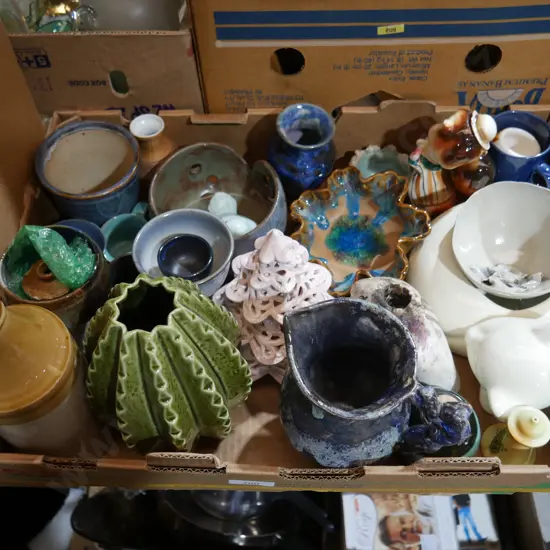 Pottery etc