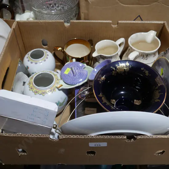 Jugs, plates etc