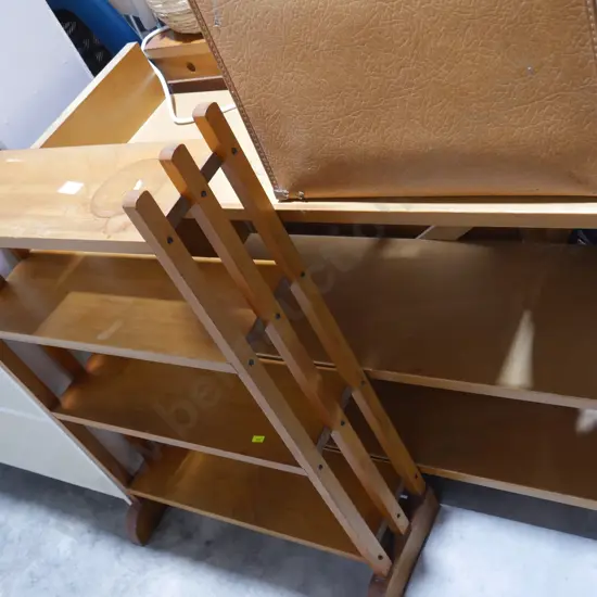 Two shelf units