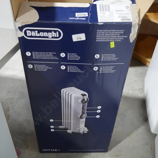 Delonghi oil heater