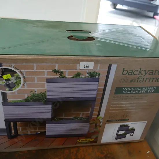 Modular raised garden bed kit