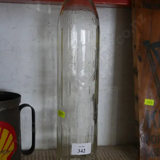 Glass shell bottle