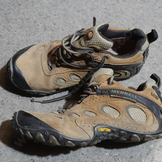 Merrell tramping shoes