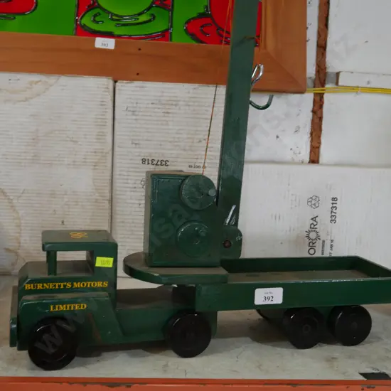Wooden truck