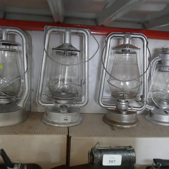 4 lanterns