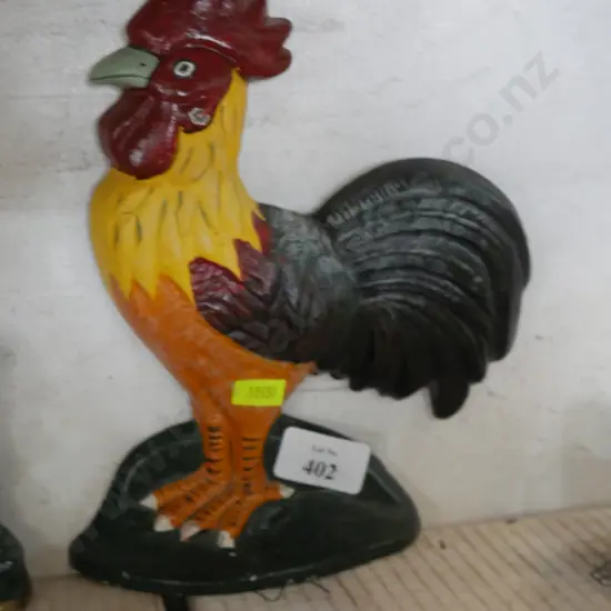 Rooster door stop