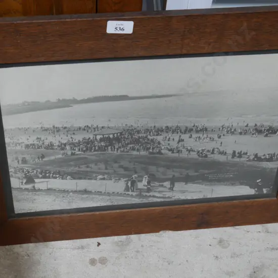 Framed Caroline bay Timaru Photograph