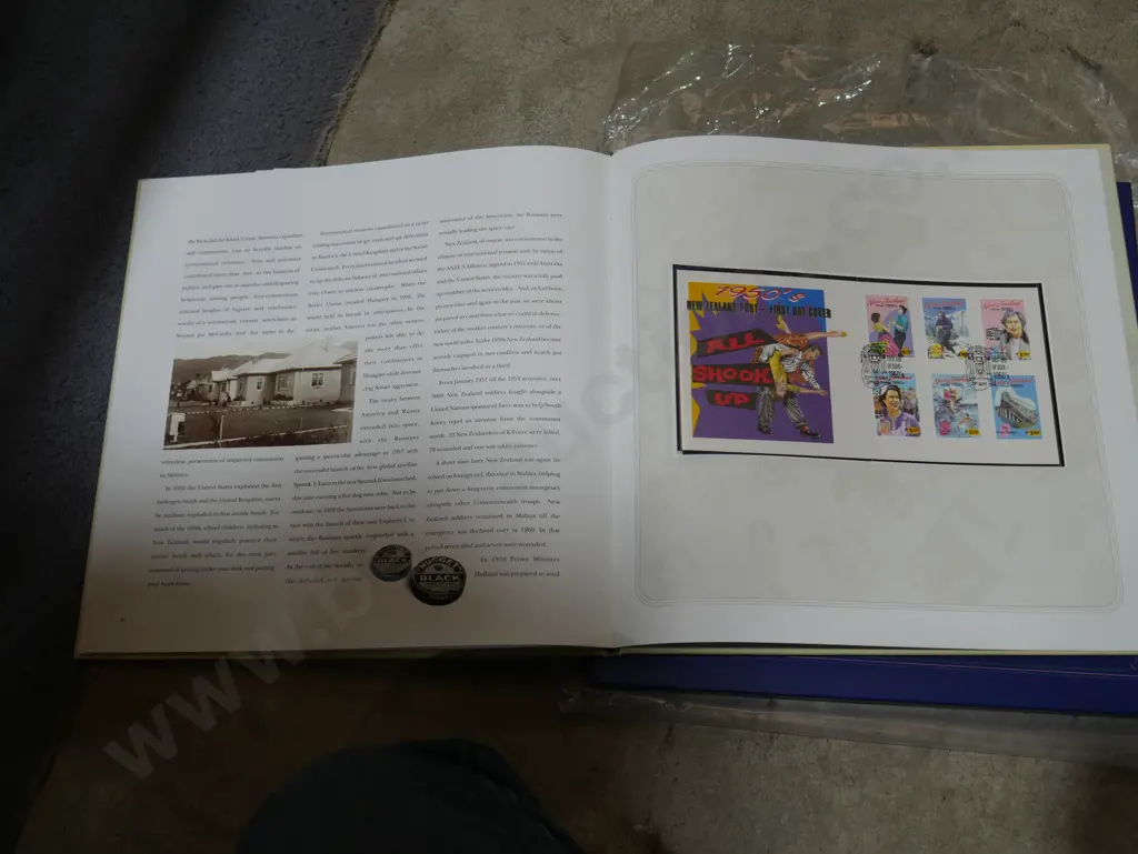 The emerging years stamp book Image 1++