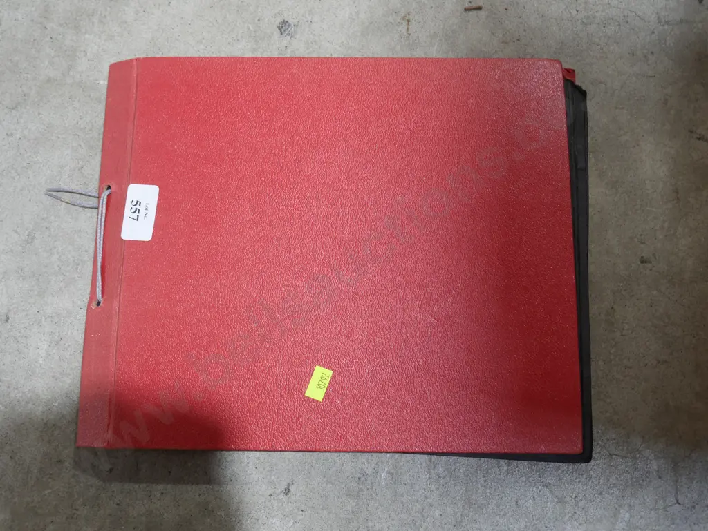 Red album of first day covers Image 1++