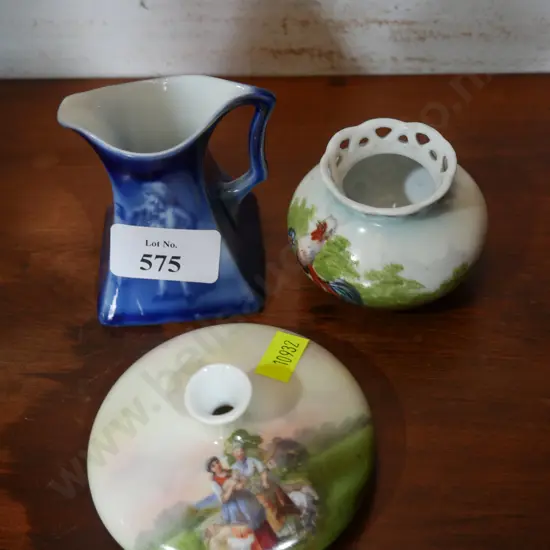 Three pieces of royal Bayreuth china