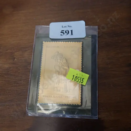 1984 Olympics Los Angeles gold stamp